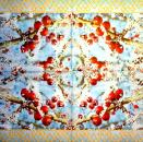 158 Weihnachten Blumen - 3-lagig - Home Fashion